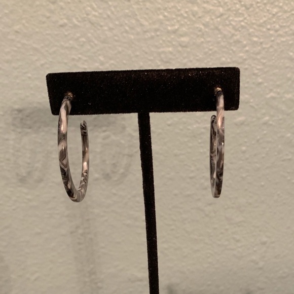 NWOT Hoop Earrings, 1.5 inches​ - Picture 2 of 4